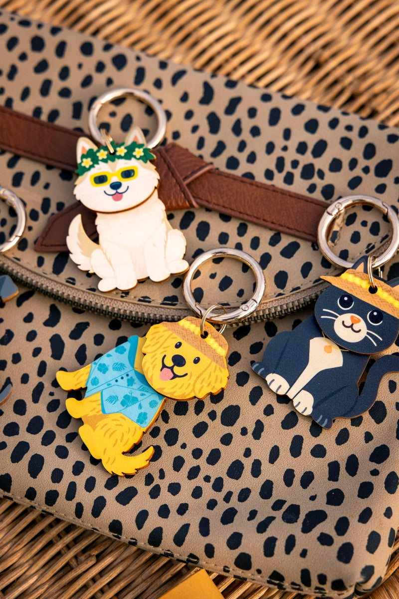 BLACK CAT BAG CHARM