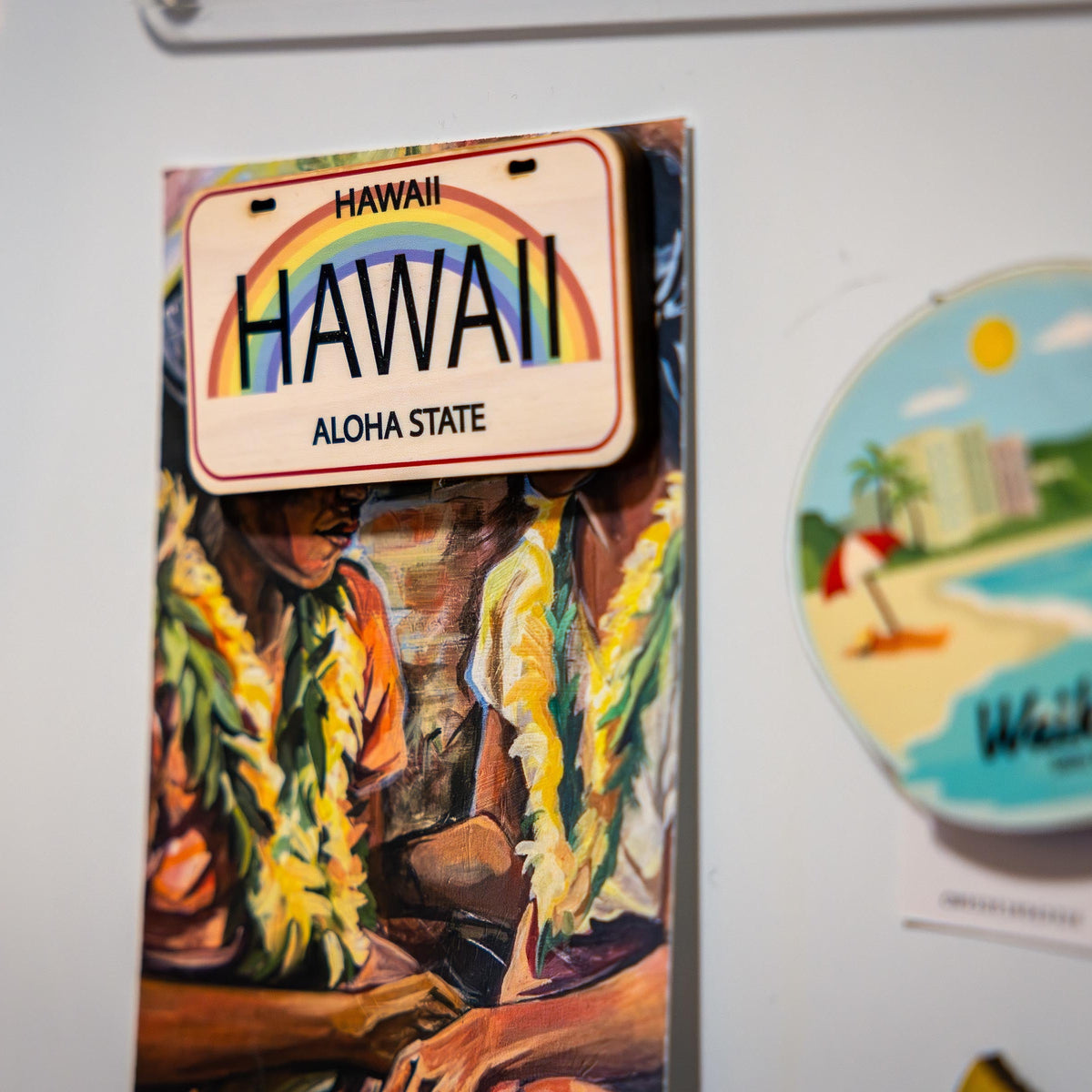 HAWAII LICENSE PLATE MAGNET