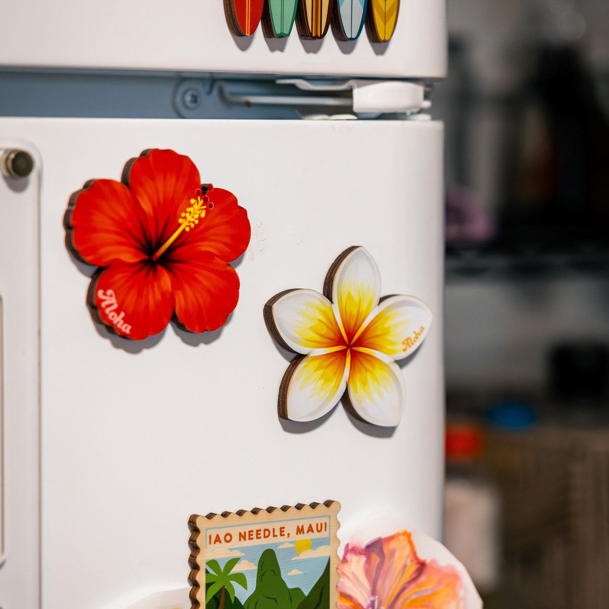 ALOHA PLUMERIA MAGNET