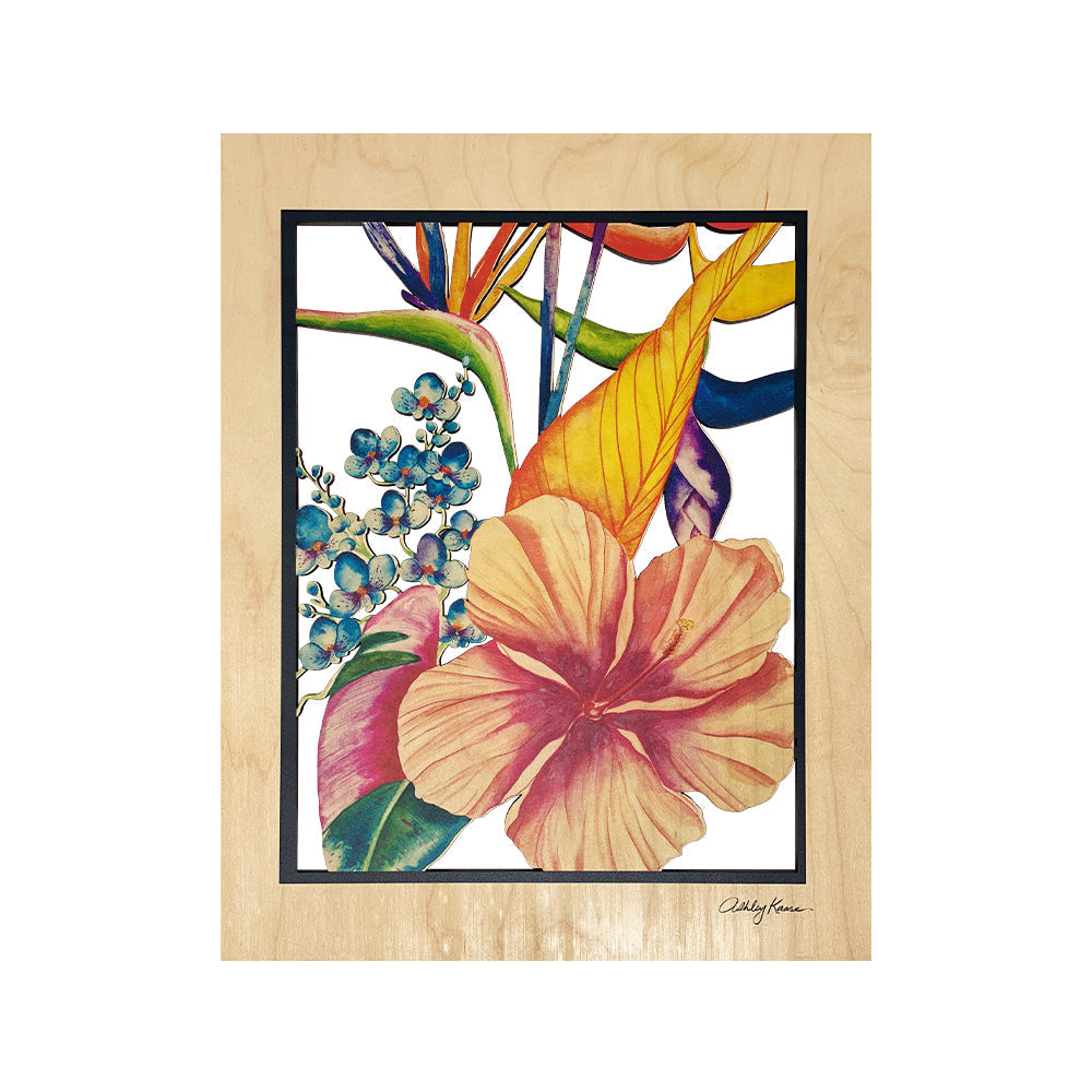 BOTANICAL BLEND CUTOUT WALL ART