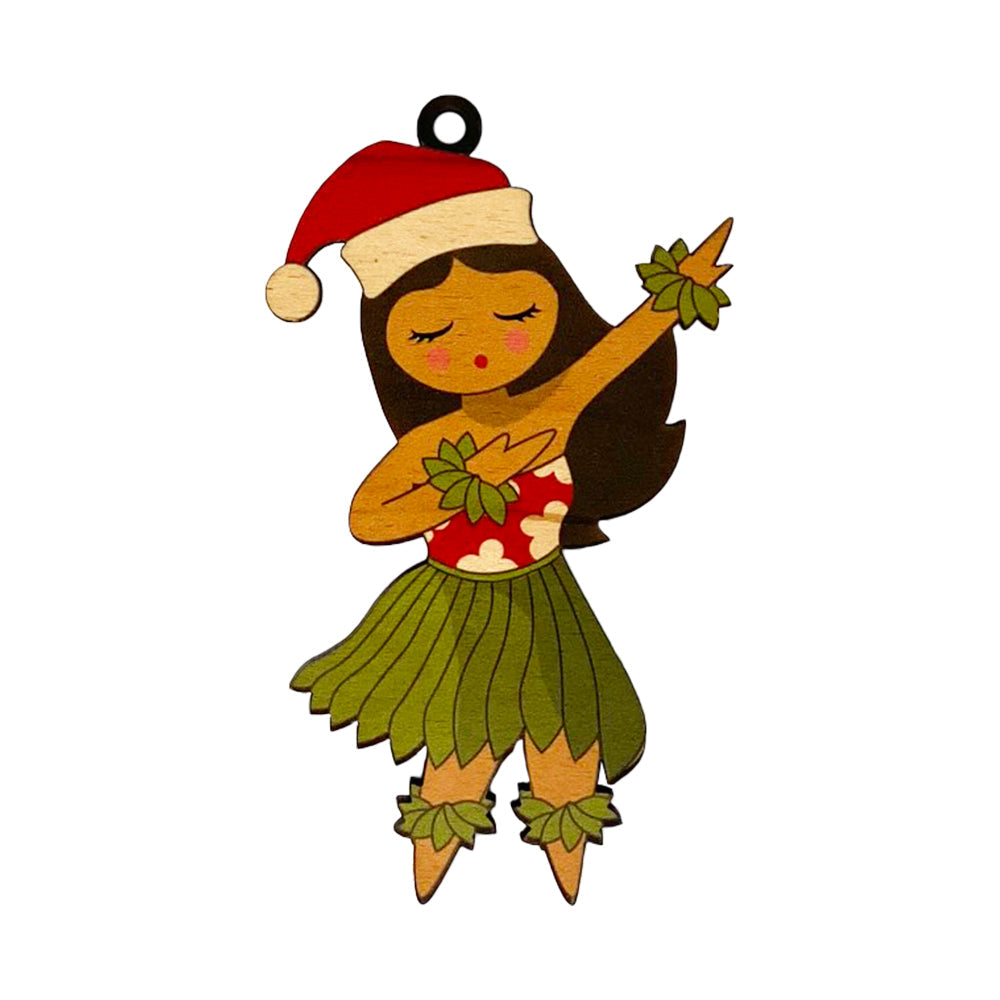 HULA DANCER ORNAMENT