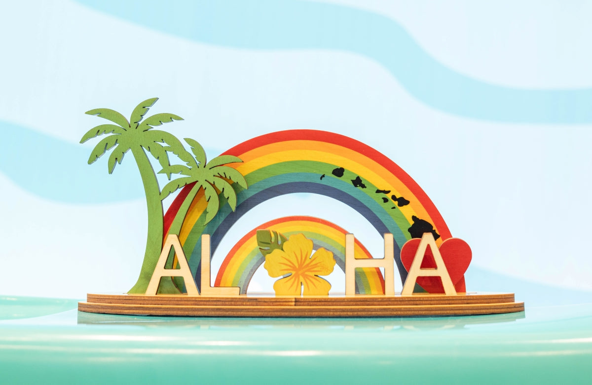 ALOHA VIBES ONLY FISH SET