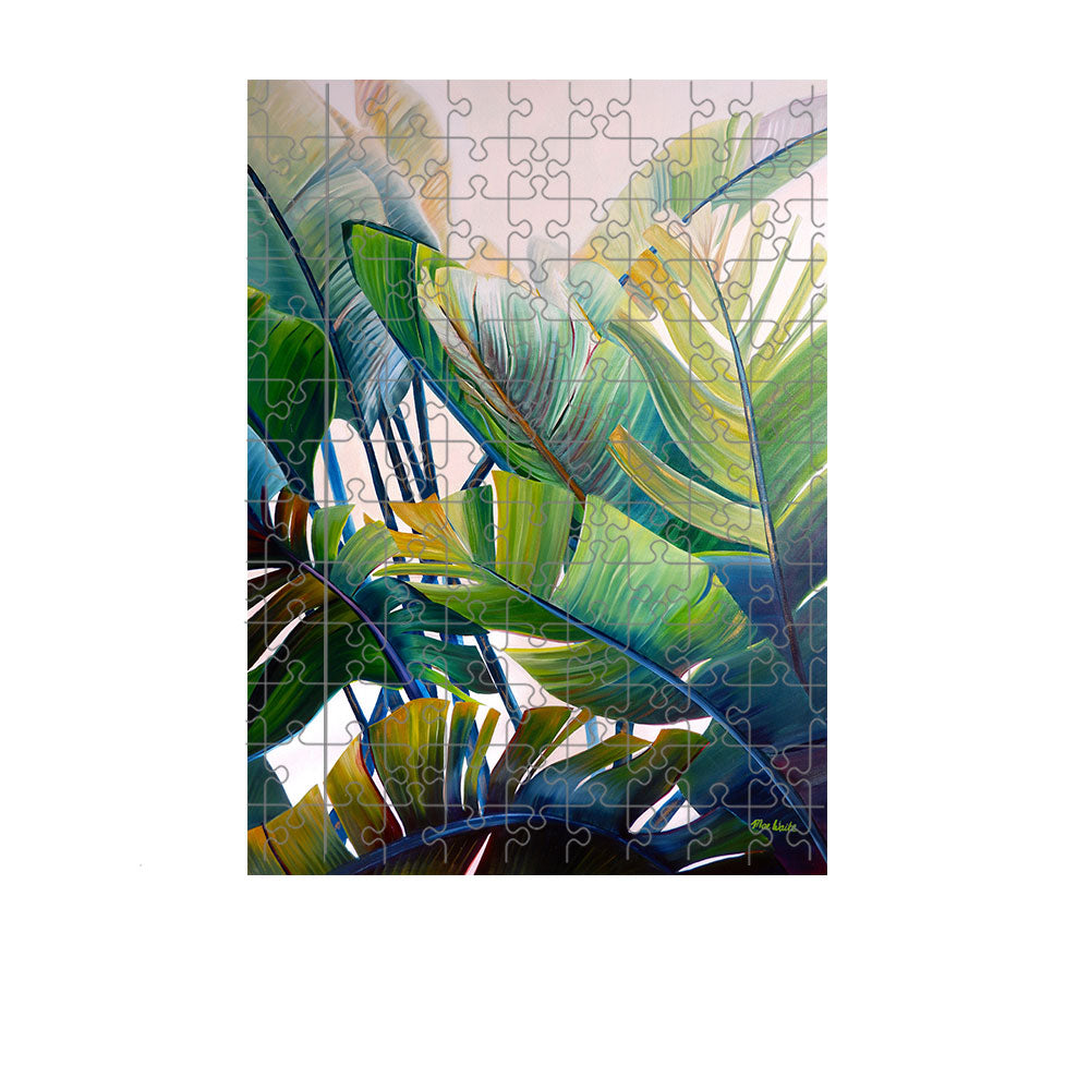 BANANA PALMS JIGSAW PUZZLE