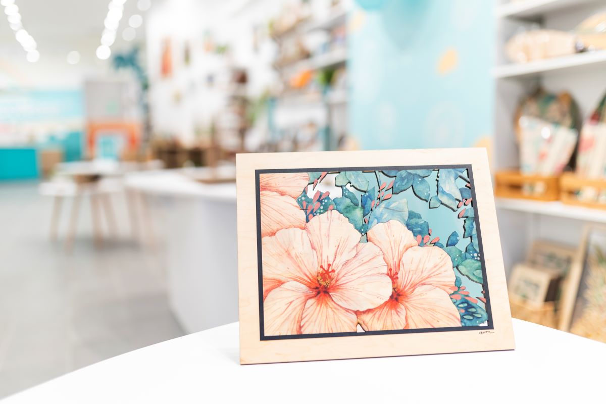 BLOOM CUTOUT WALL ART
