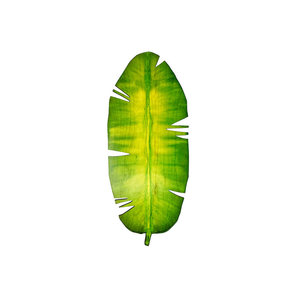 BANANA LEAF CUTOUT DETAIL WATERCOLOR TRIVET