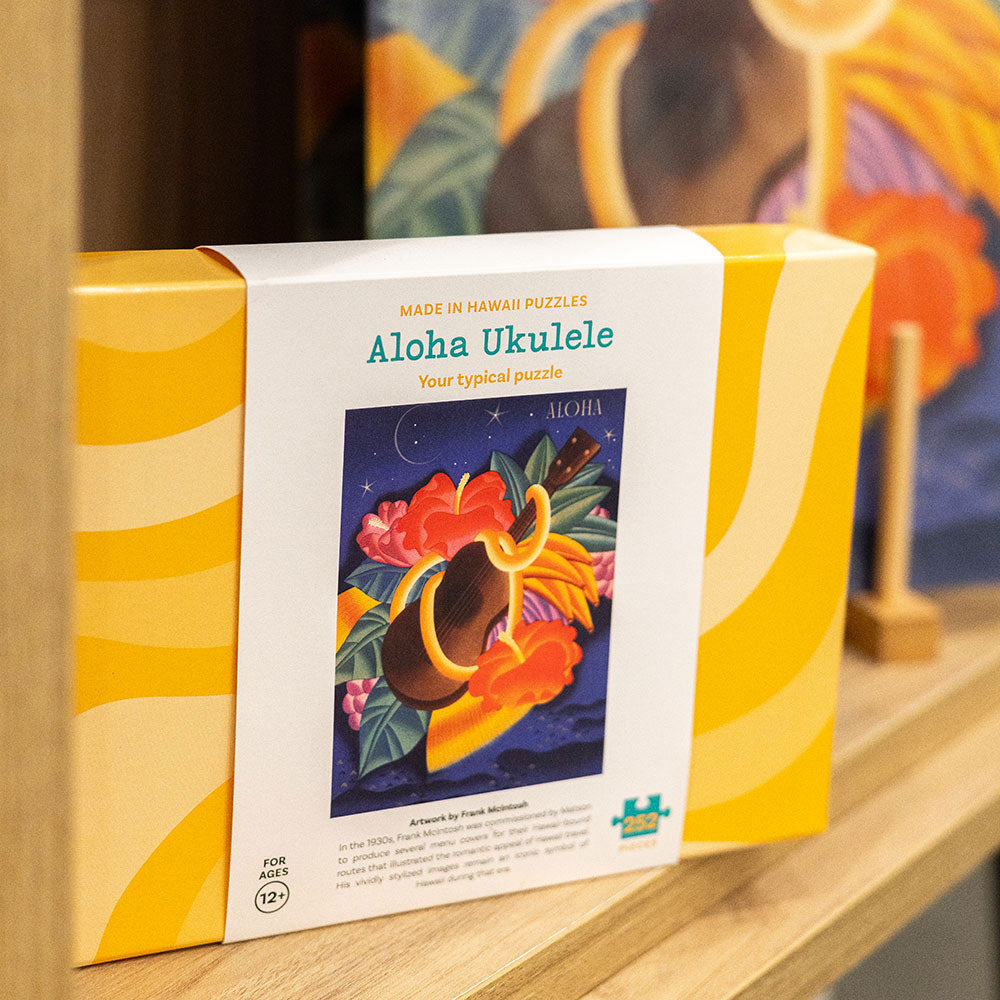 ALOHA UKULELE JIGSAW PUZZLE