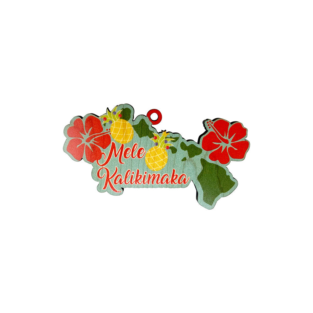 HI ISLAND MELE ORNAMENT