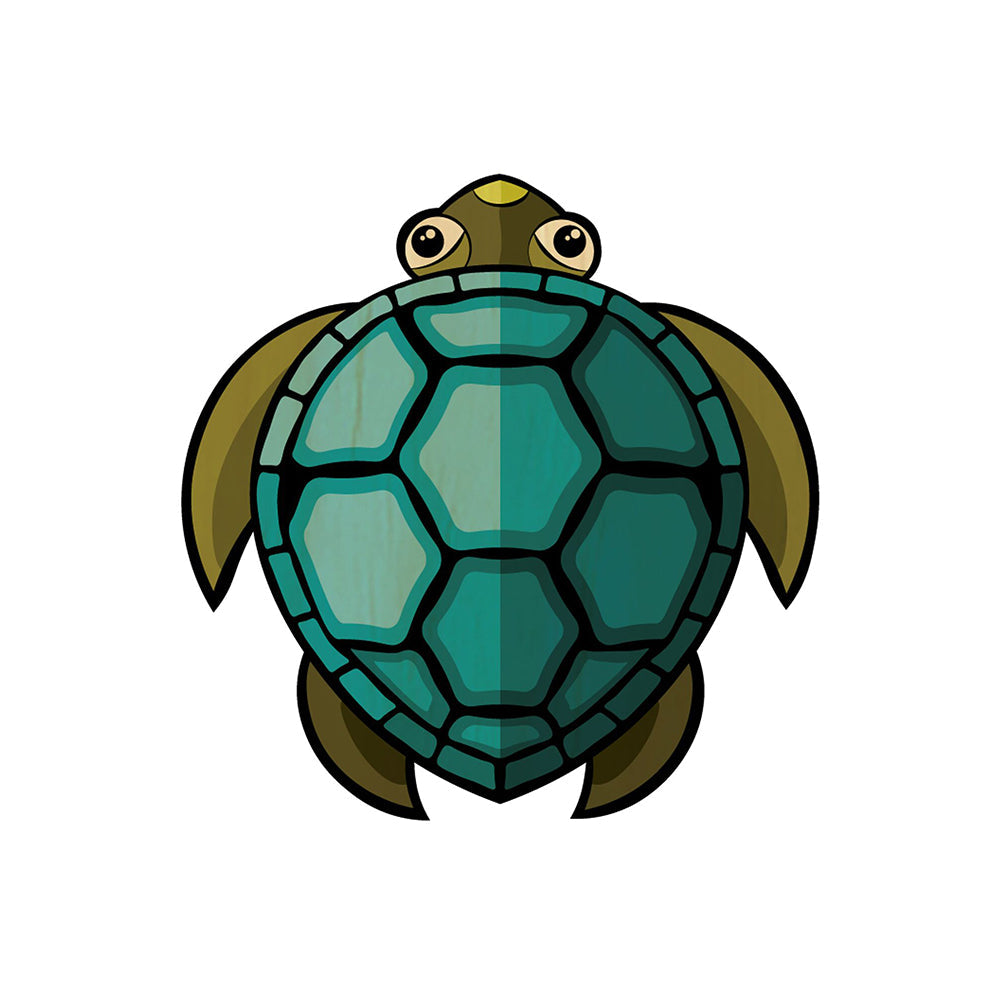 HONU LEAF CUTOUT COASTER SET
