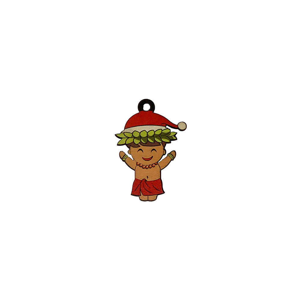 HULA FAMILY BOY - MINI ORNAMENT