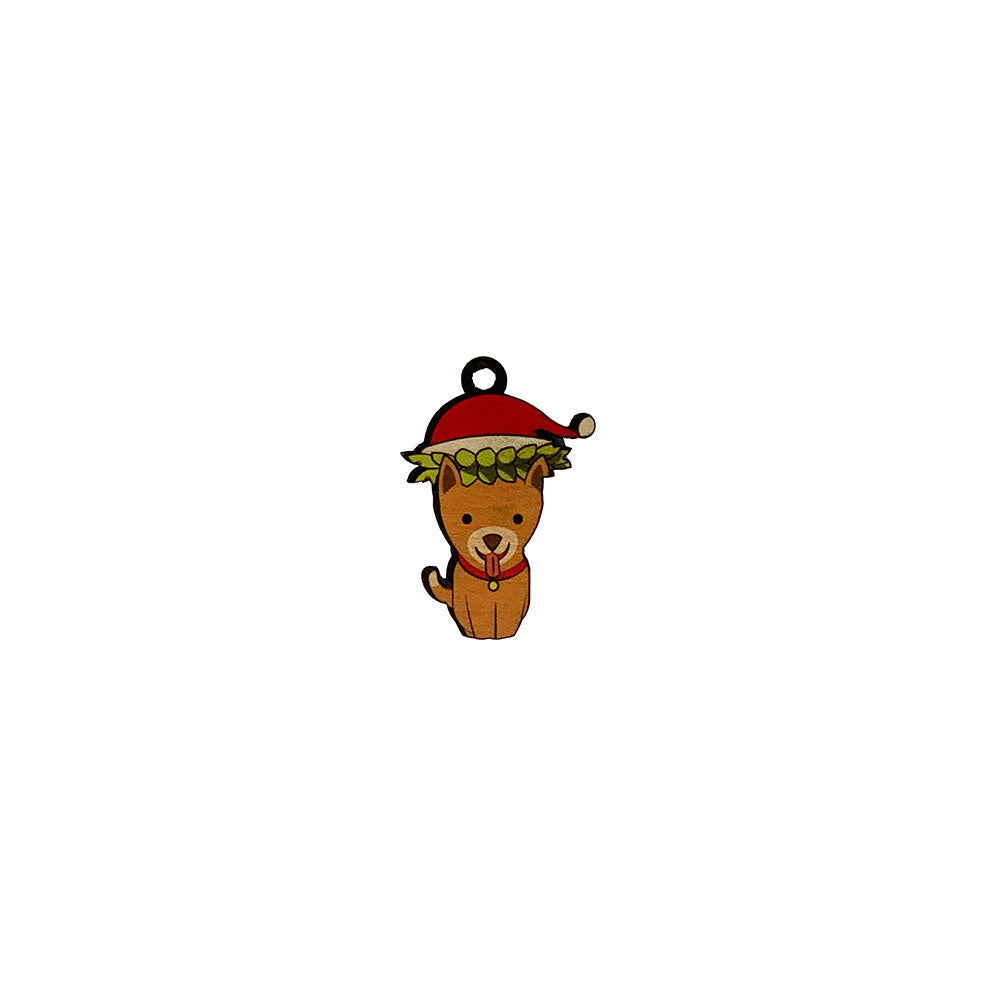 HULA FAMILY DOG - MINI ORNAMENT