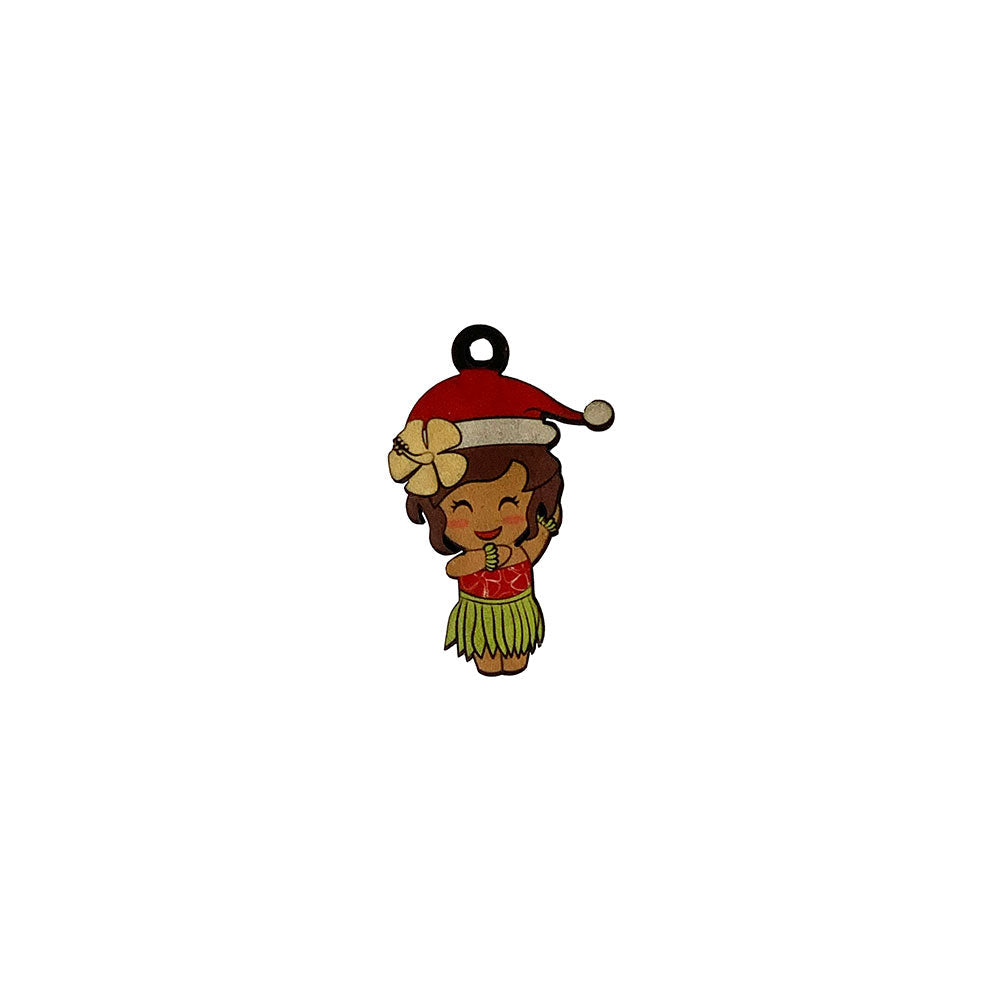 HULA FAMILY GIRL - MINI ORNAMENT