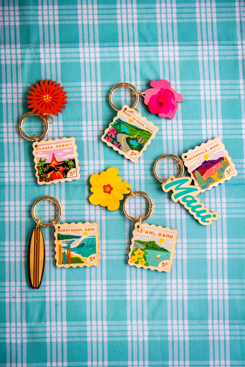 LEAHI POSTCARD BAG CHARM