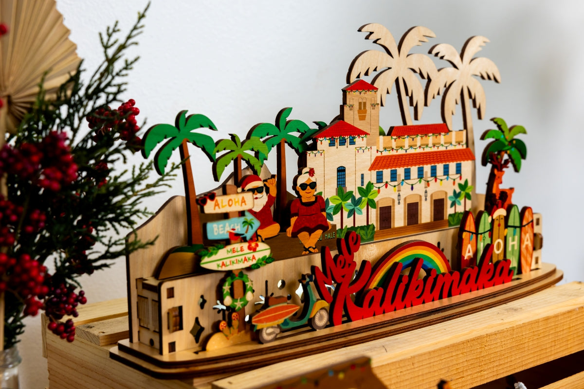 HONOLULU CITY LIGHTS TIERED GUN SET