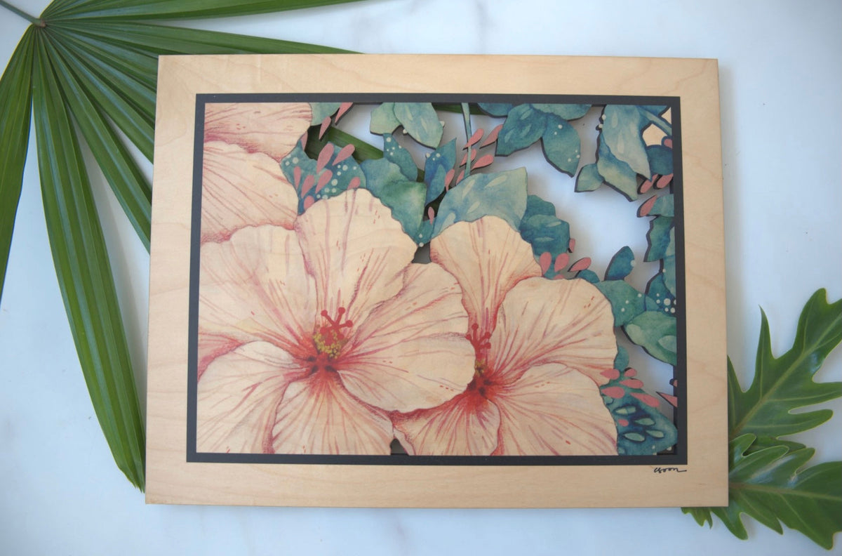 BLOOM CUTOUT WALL ART