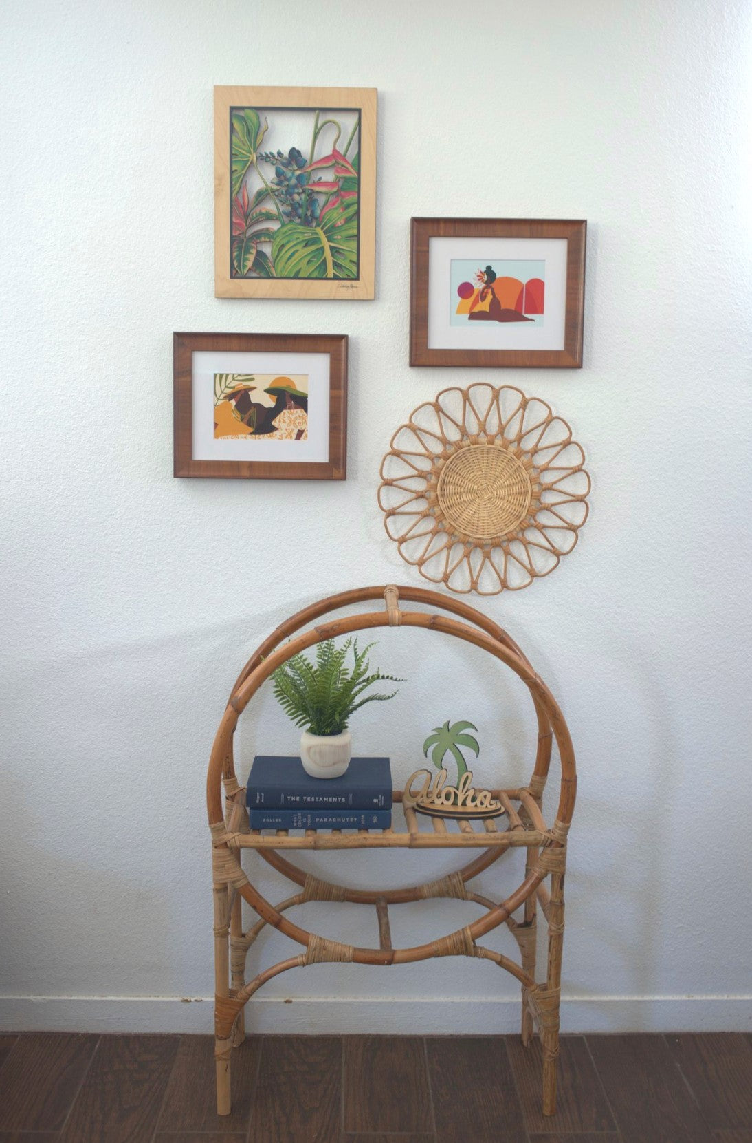 IN THE GARDEN CUTOUT WALL ART