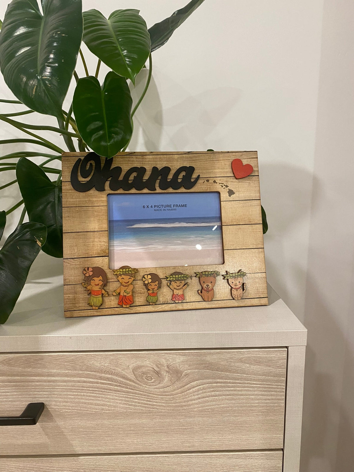 BEACHWOOD ISLANDS 4X6 PICTURE FRAME