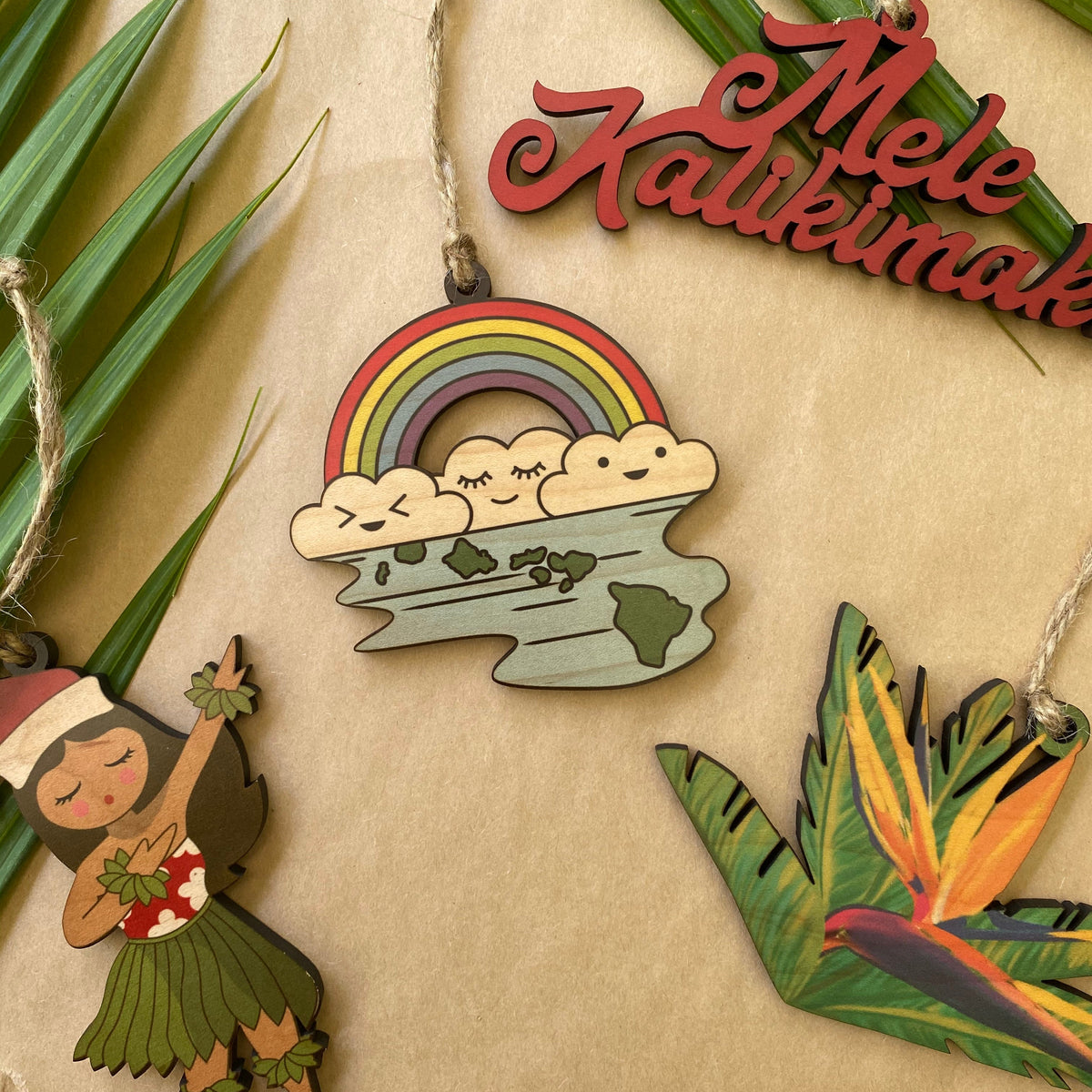 HULA DANCER ORNAMENT