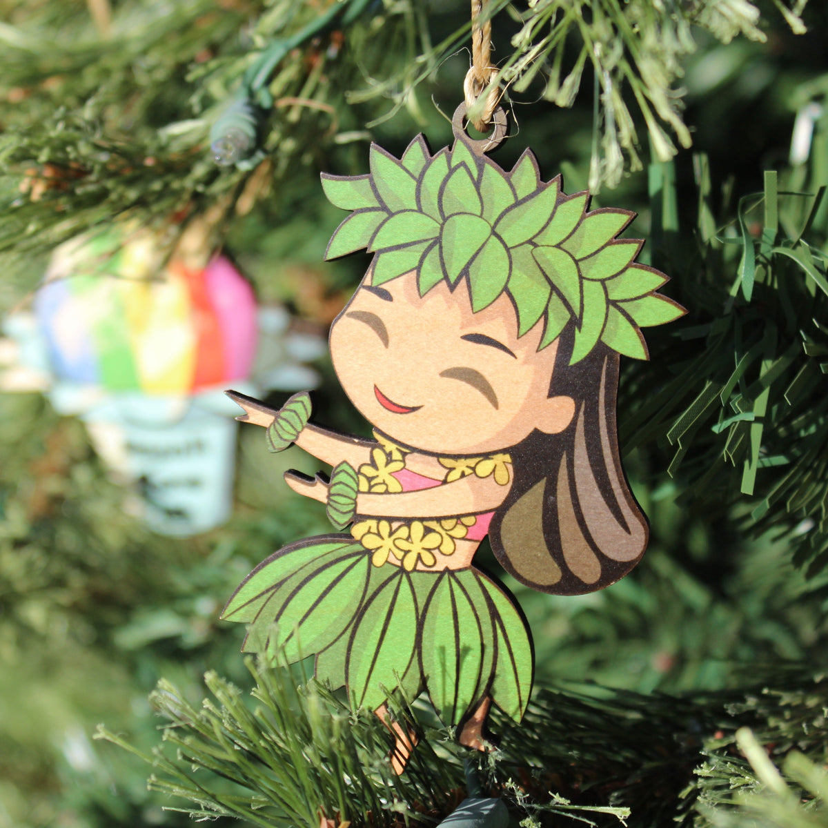 HULA GIRL ORNAMENT