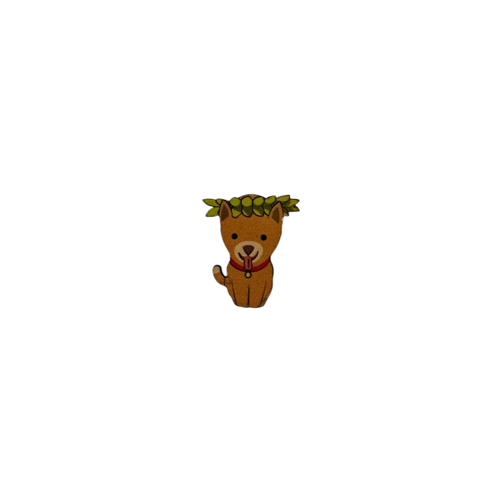 MINI HULA FAMILY DOG OPIHI STICKER