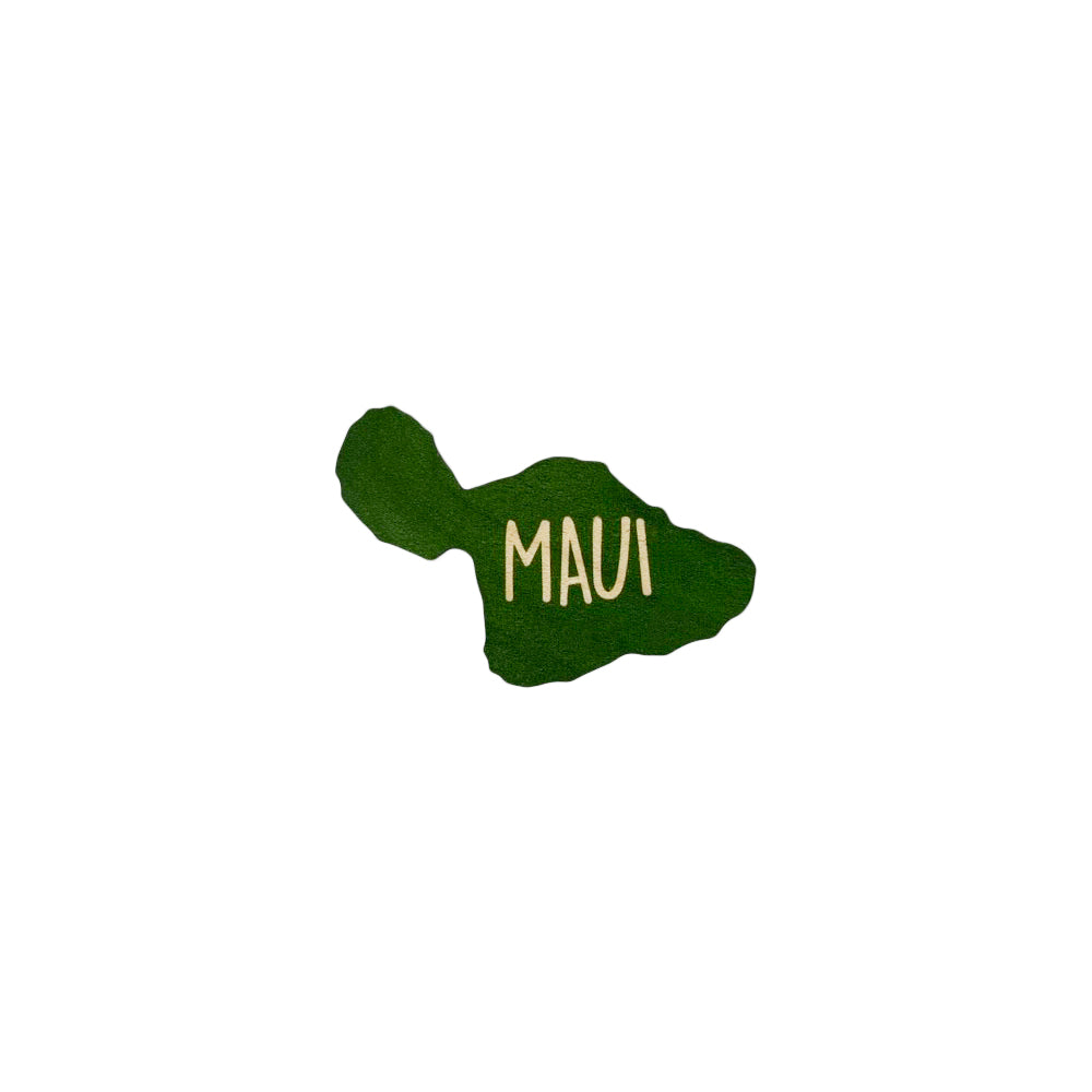MINI MAUI ISLE MAP OPIHI STICKER