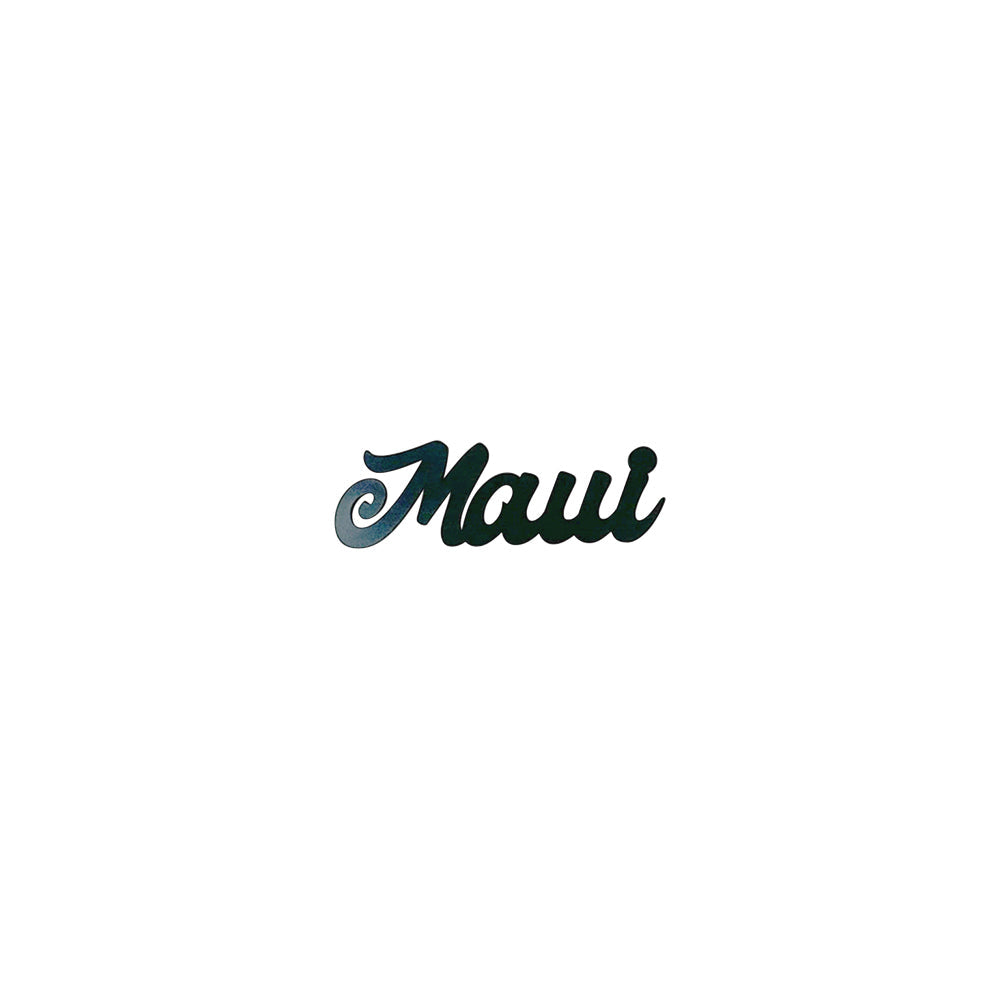 MINI SCRIPT MAUI OPIHI STICKER