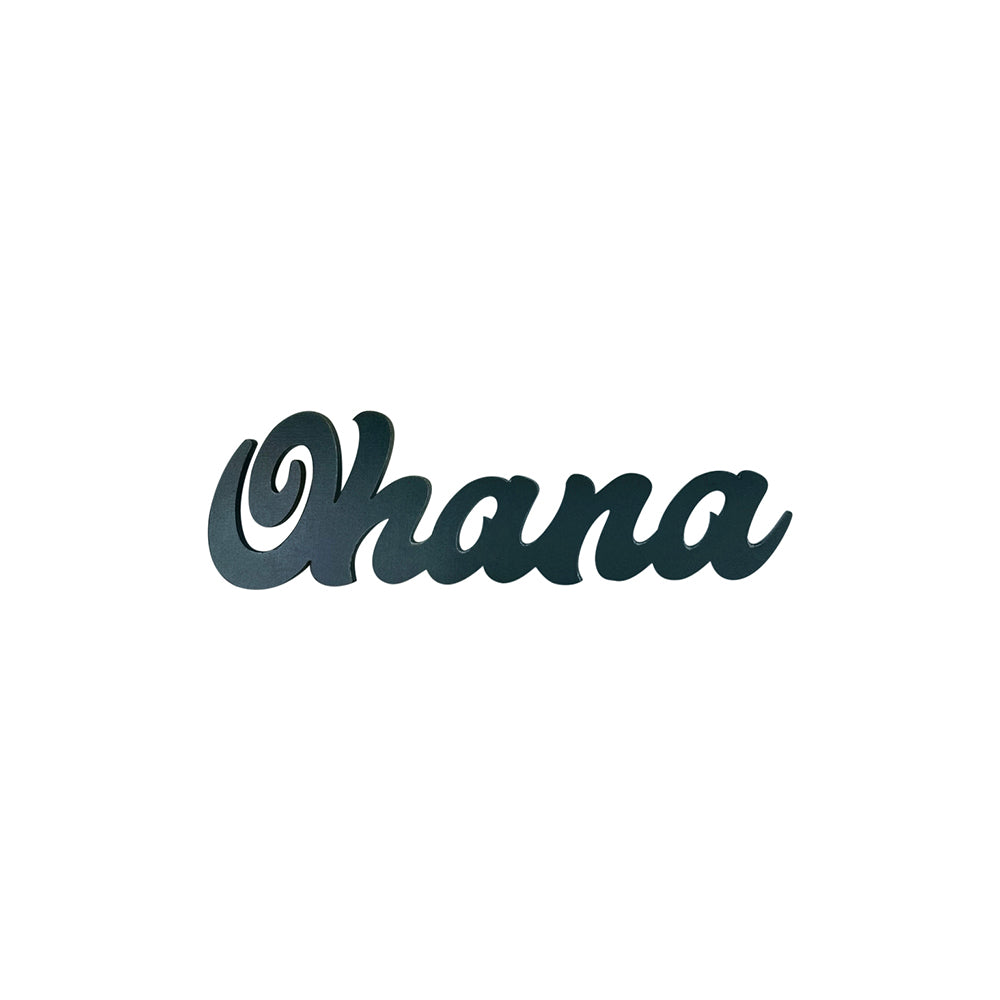 LARGE SCRIPT OHANA OPIHI STICKER