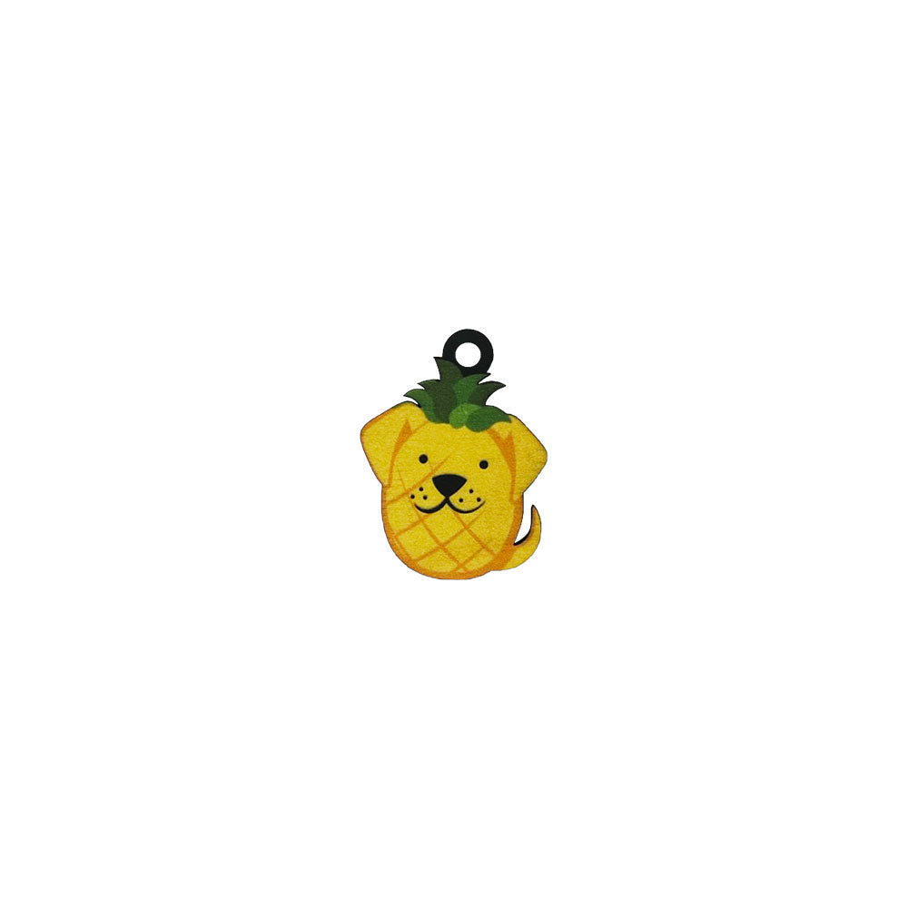 PINEAPPLE FAMILY DOG - MINI ORNAMENT