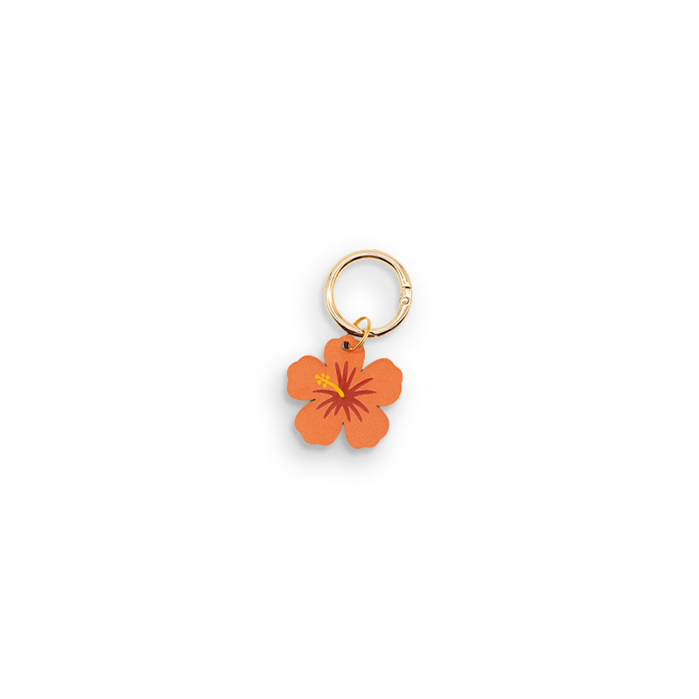 HIBISCUS BAG CHARM