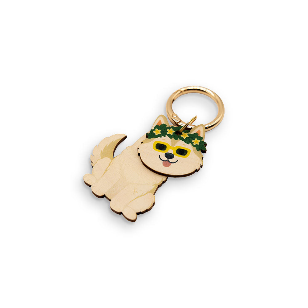 HUSKY BAG CHARM