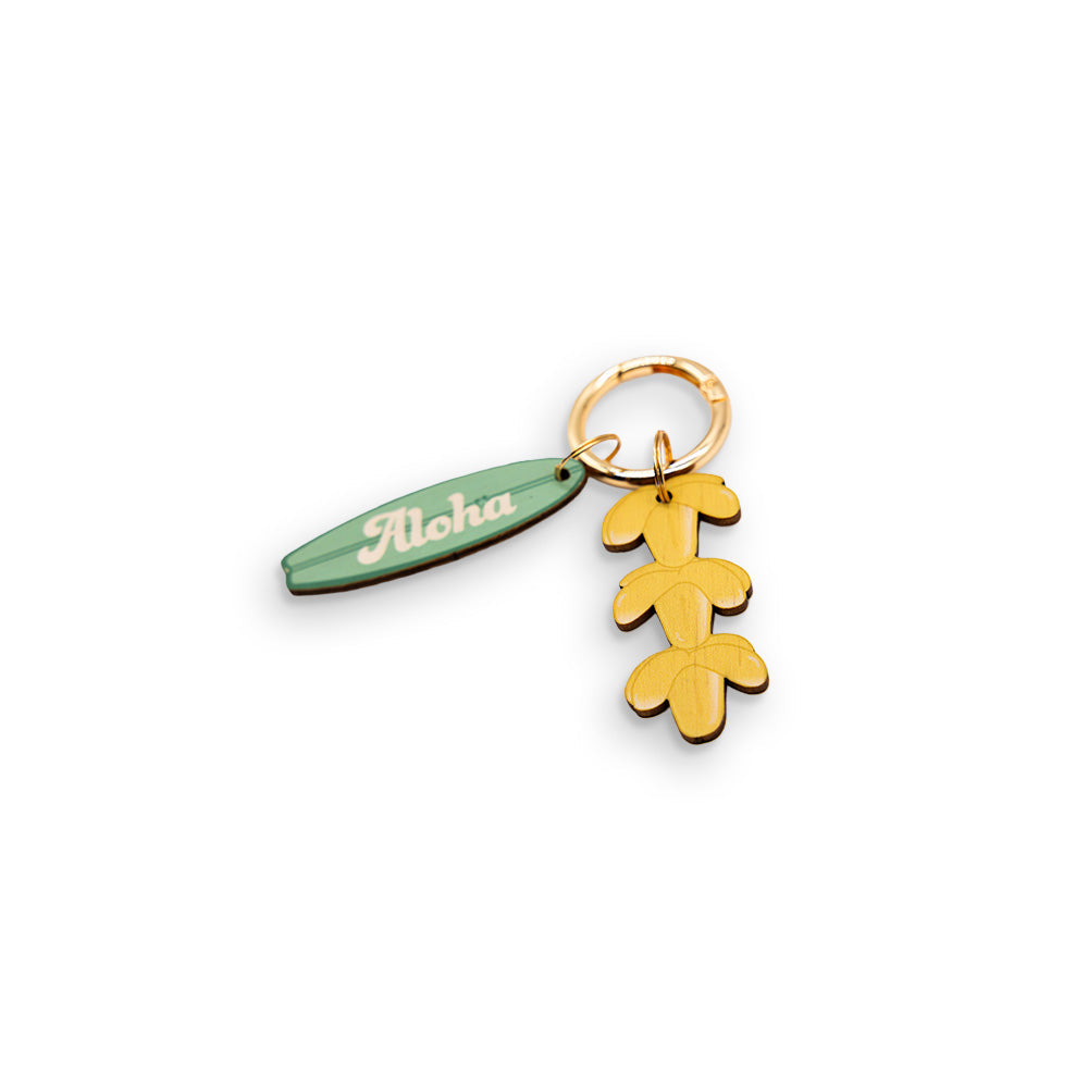 PUAKENIKENI SURFBOARD BAG CHARM