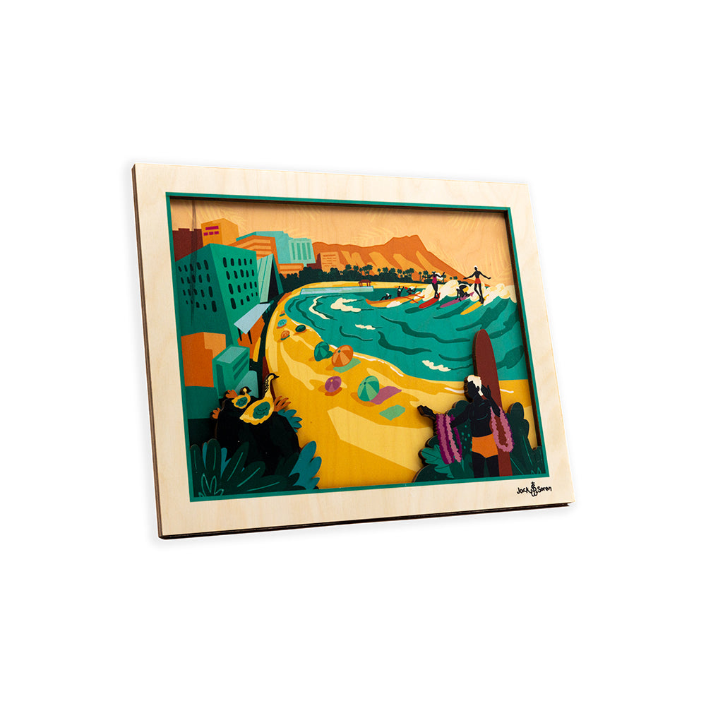 JACK WAIKIKI LAYERED WALL ART