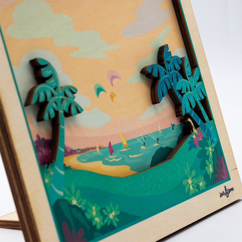 JACK WAILEA LAYERED WALL ART