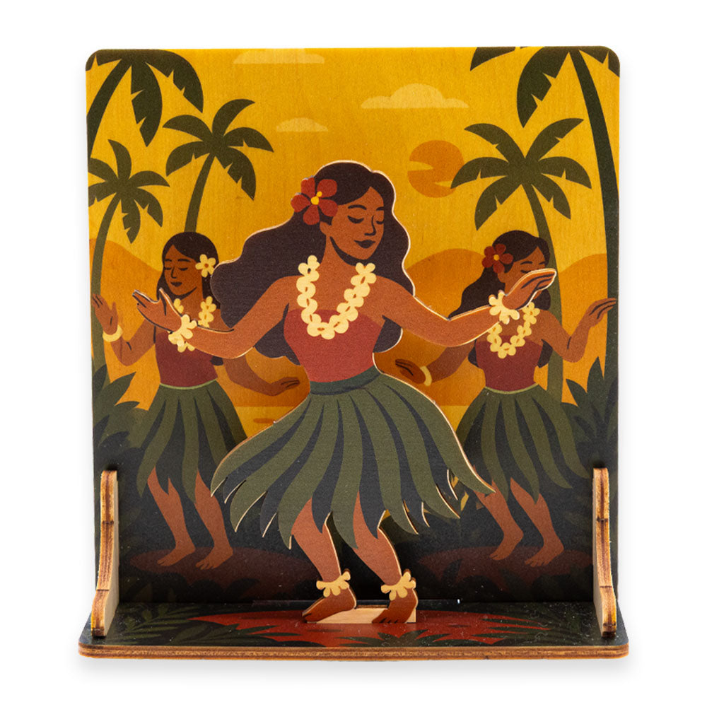 EVENING HULA DANCE PUKA POP-UP