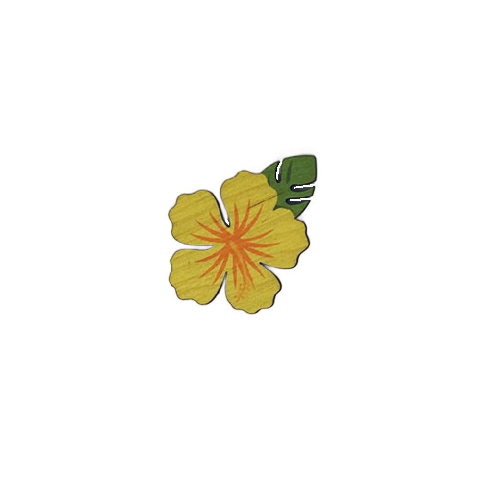 LBL-SMALL YELLOW HIBISCUS