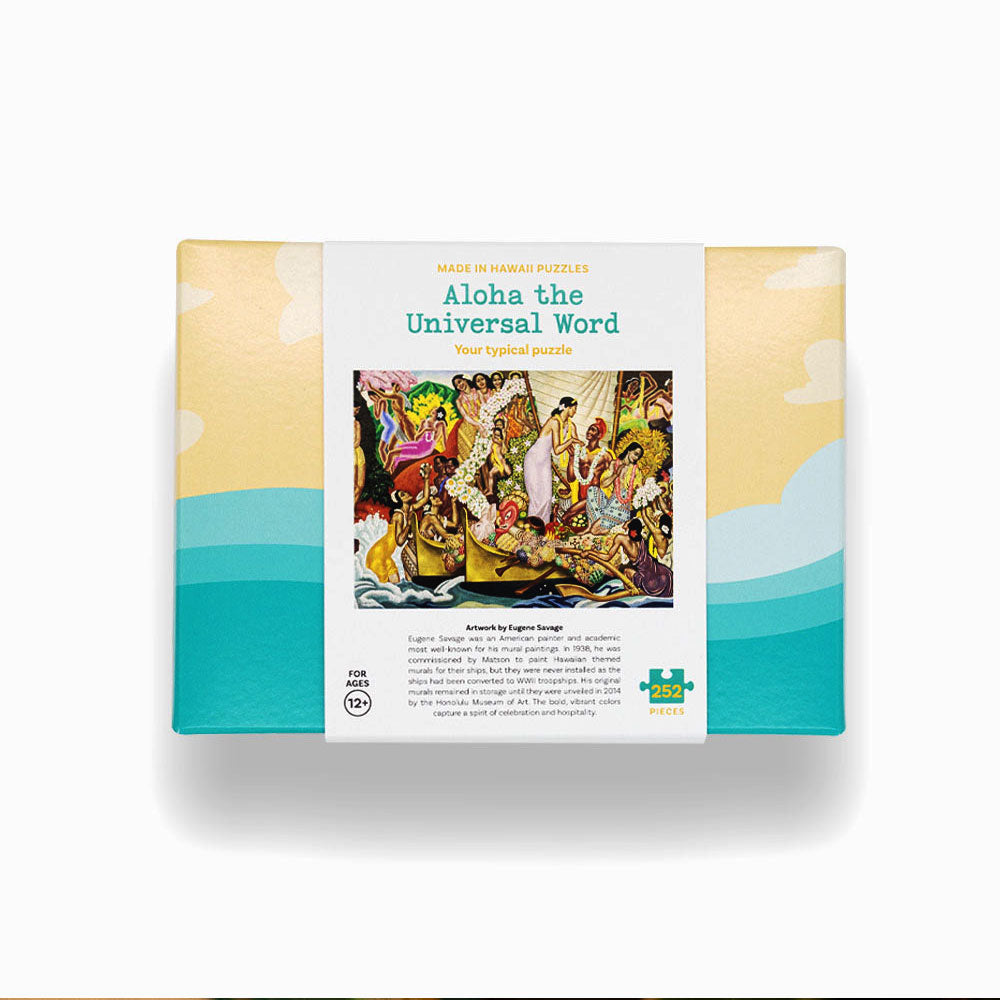 ALOHA THE UNIVERSAL WORD JIGSAW PUZZLE