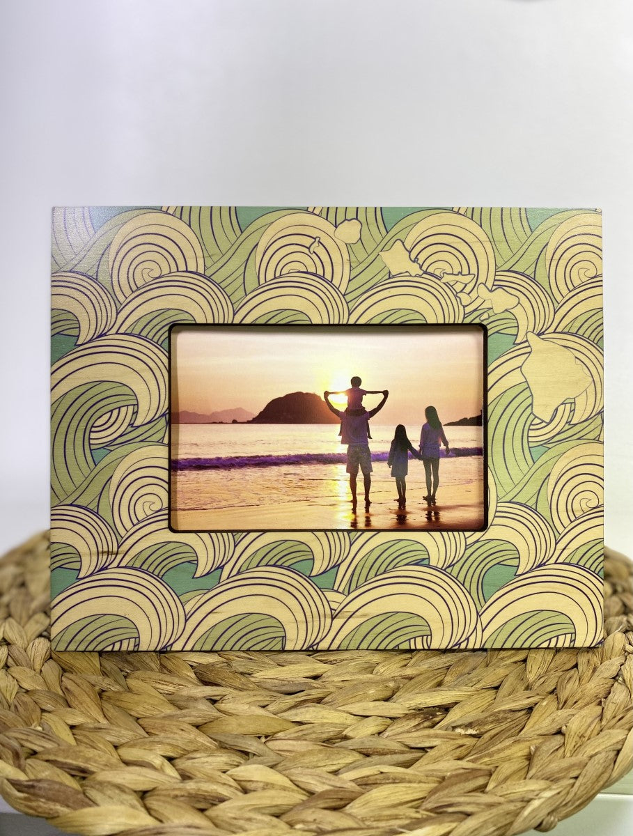 WAVE ISLANDS 4X6 PICTURE FRAME