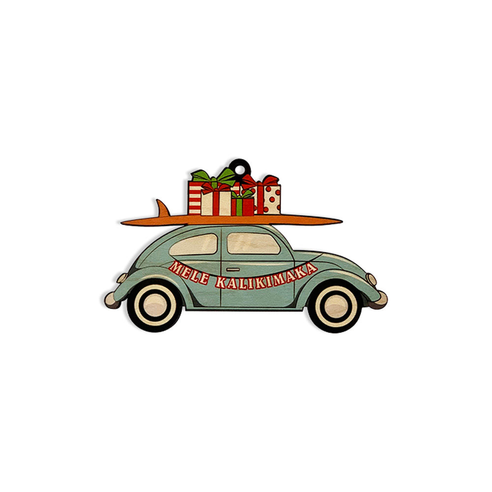 XMAS SURF BUG ORNAMENT