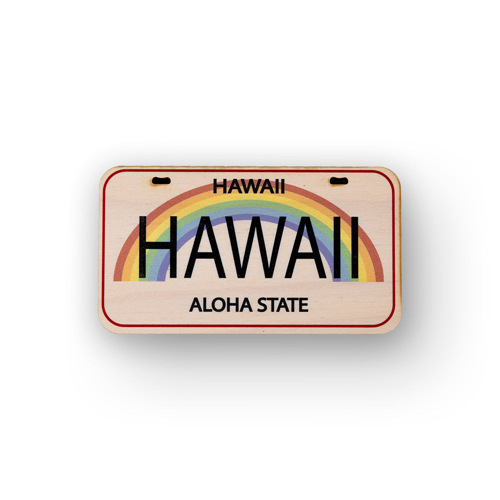HAWAII LICENSE PLATE MAGNET