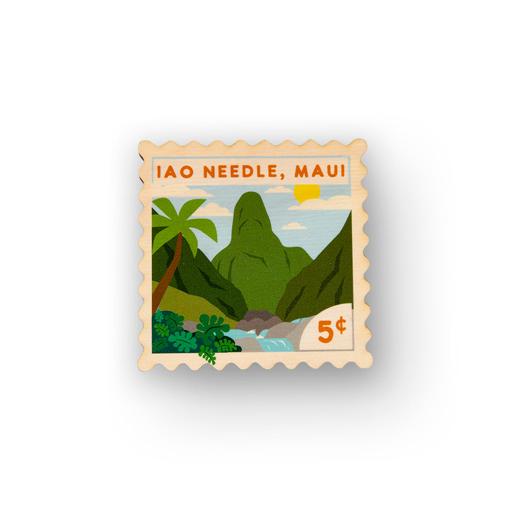 IAO NEEDLE STAMP MAGNET