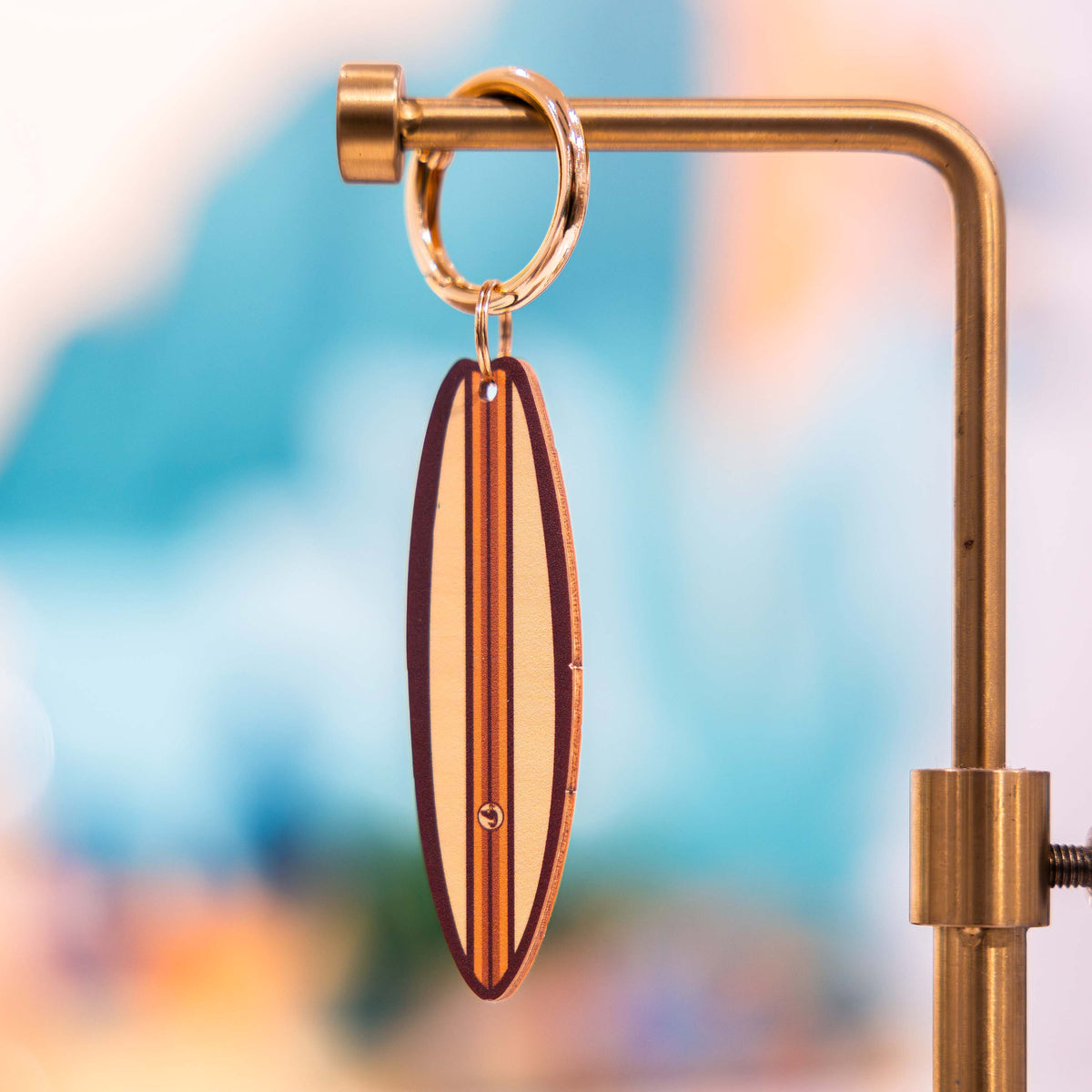 FATHERS DAY SURF KEYCHAIN PUKA POP-UP