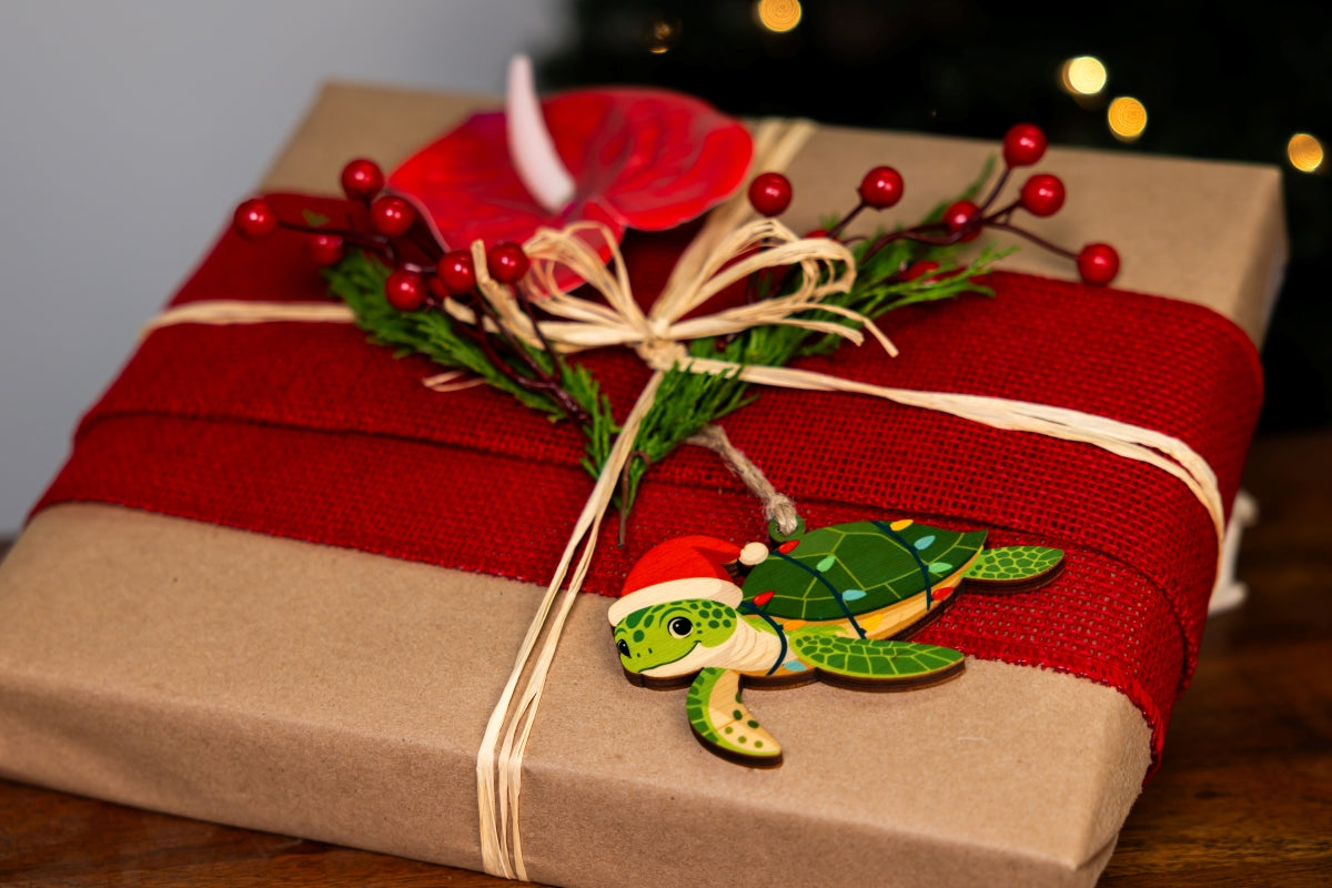 XMAS HONU LIGHTS ORNAMENT