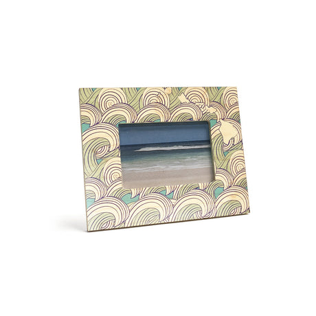 Wave Islands 4x6 picture frame