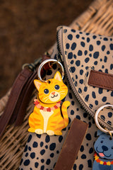 ORANGE CAT BAG CHARM