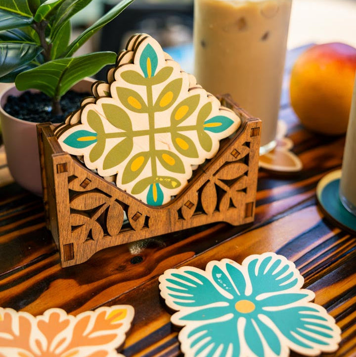 QUILT COASTER SET