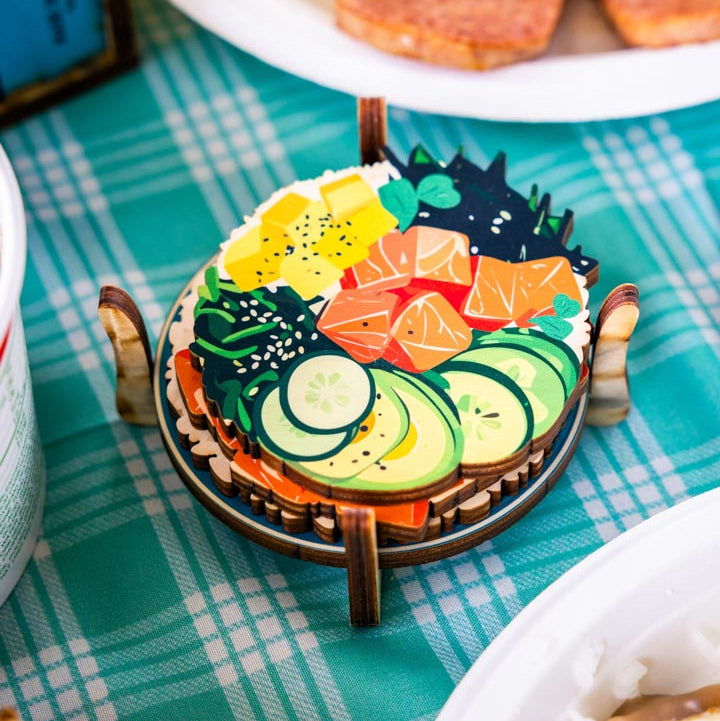 POKE BOWL COASTER SET