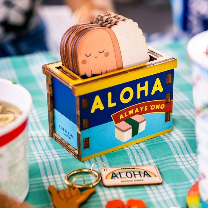 ALOHA CAN COASTER SET