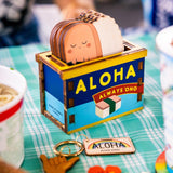 ALOHA CAN COASTER SET