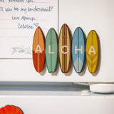 RETRO ALOHA SURFBOARDS MAGNET