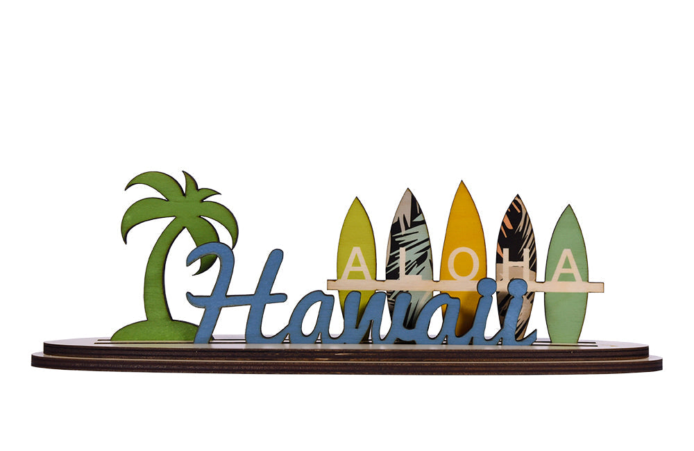 ALOHA PALMS FISH SET