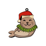 XMAS MONK SEAL ORNAMENT